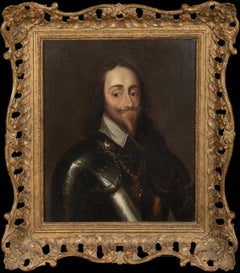 Ritratto di Charles I che indossa l'Ordine della Giarrettiera, XVII secolo