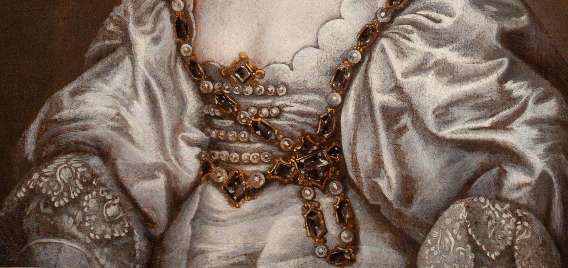 Portrait d'Henrietta Maria (1609-1669) Reine d'Angleterre, 17ème siècle 2