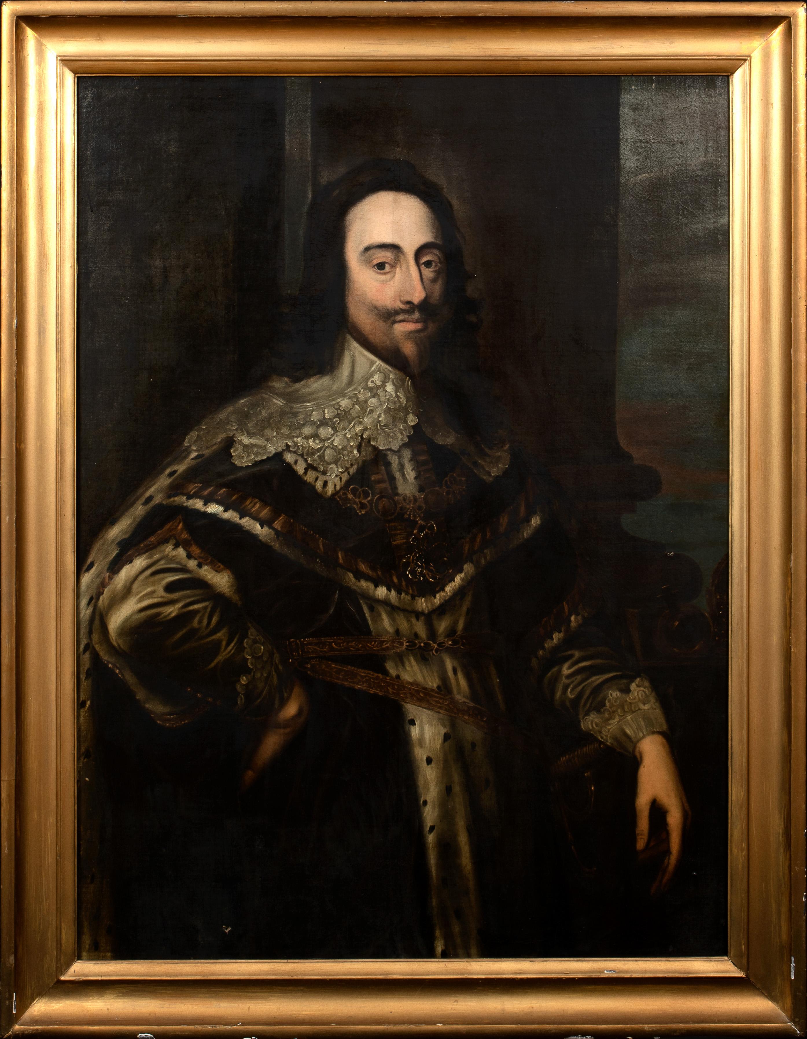 Portrait Of King Charles I (1600-1649) - Painting by Anthony Van Dyck
