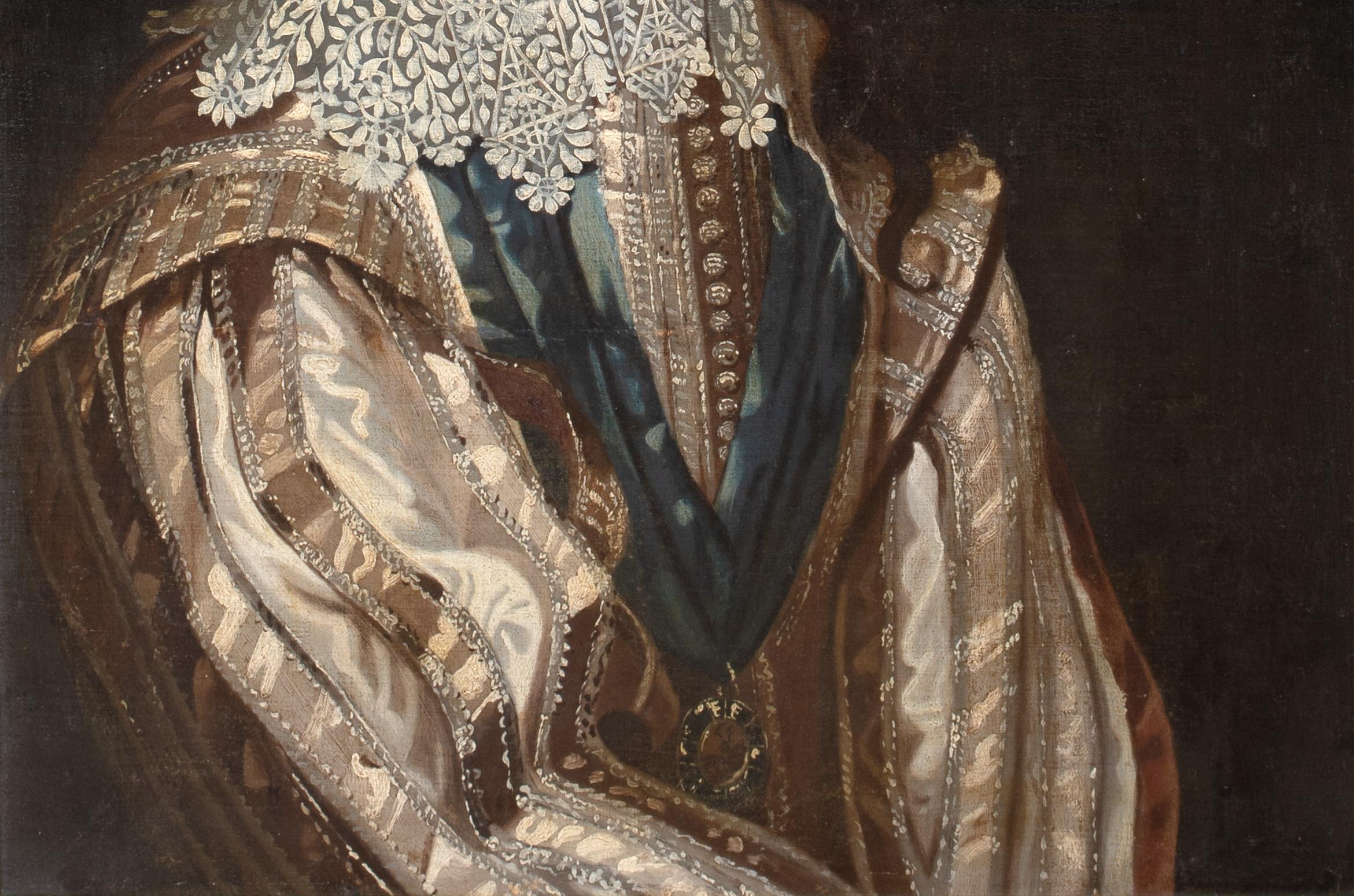 Portrait Of King Charles I, 17th Century  School of Anthony Van Dyck (1599-1641) For Sale 9