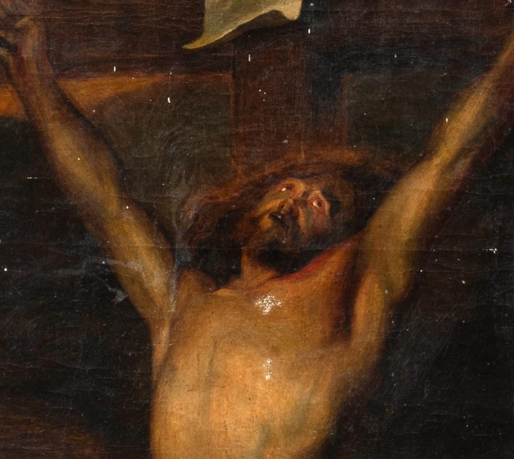 La Crocifissione, XVII secolo   Cerchio di Anthony Van Dyck (1599-1641) 5