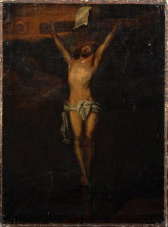 The Crucifixion, 17th Century   circle of Anthony VAN DYCK (1599-1641)