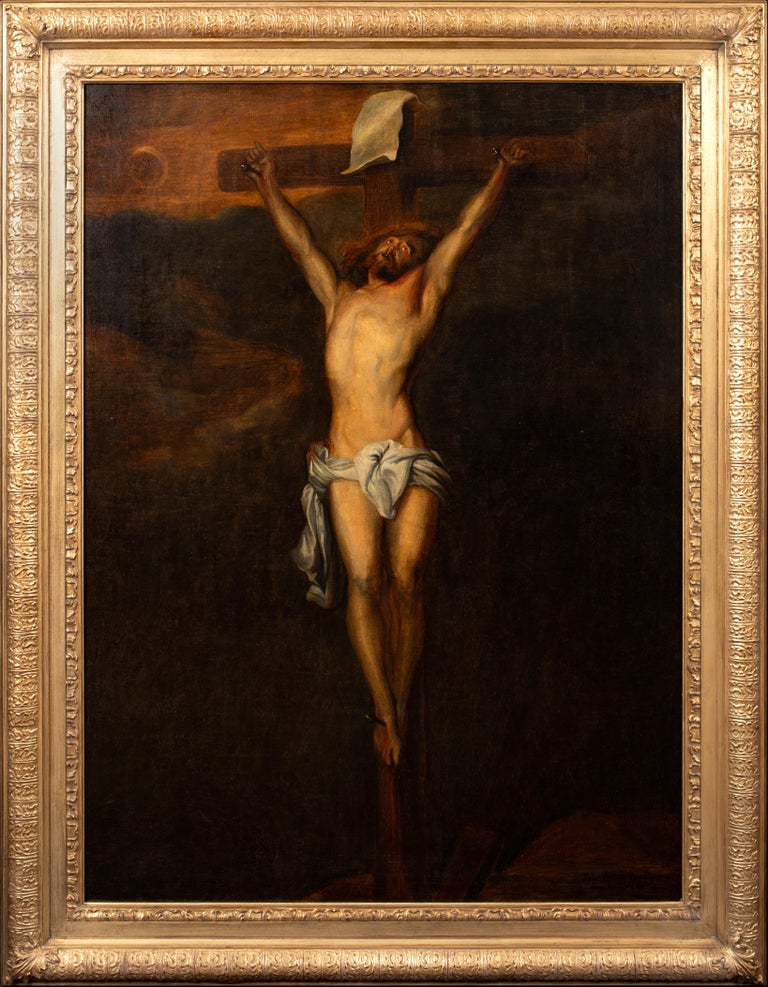 The Crucifixion, 17th Century circle of Anthony VAN DYCK (1599-1641 ...