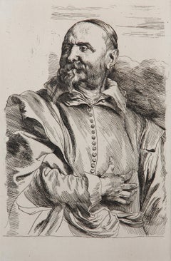 Jan Snellincx, Heliogravure by Anthony van Dyck