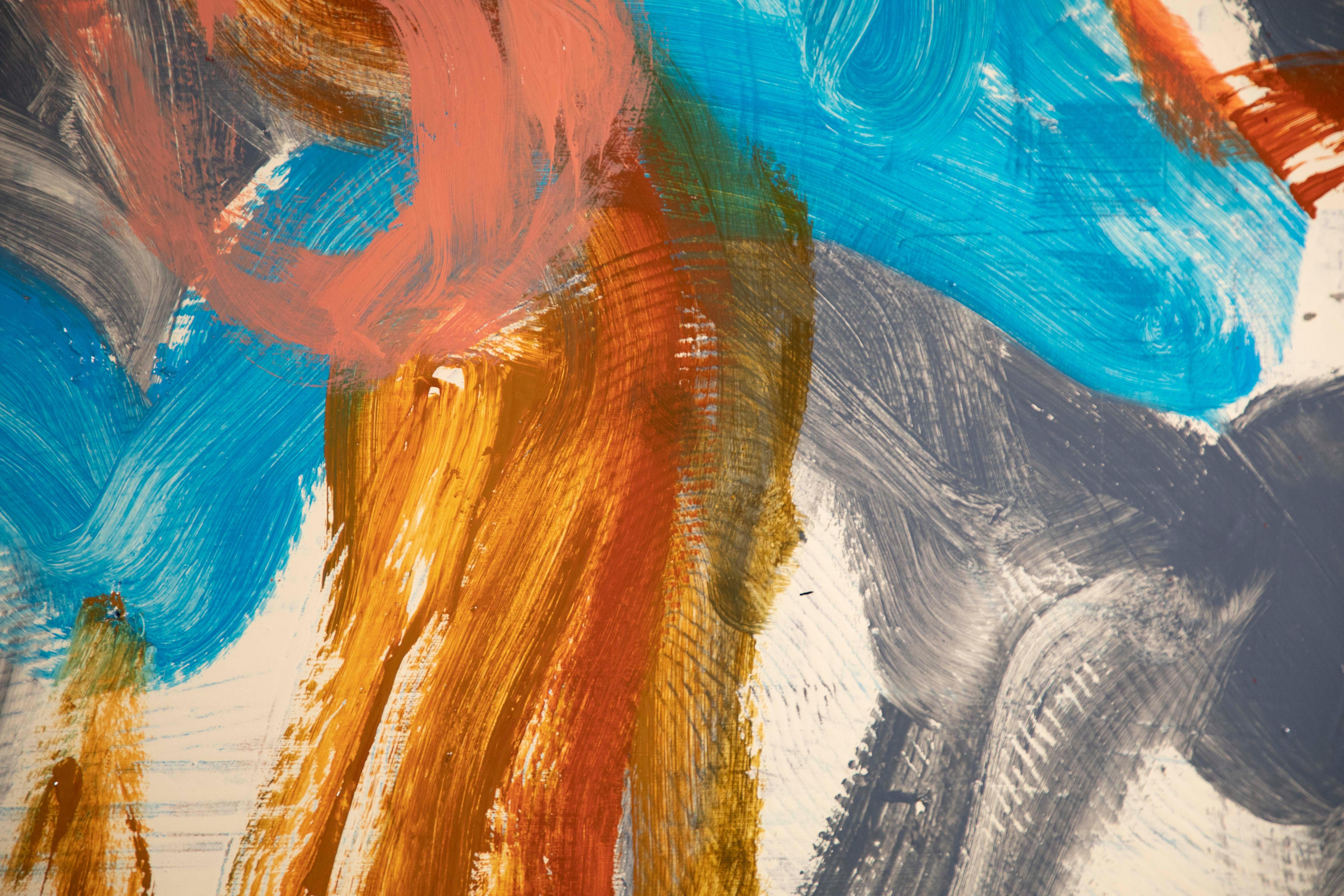 Vedova - Abstrait Painting par Anthony White