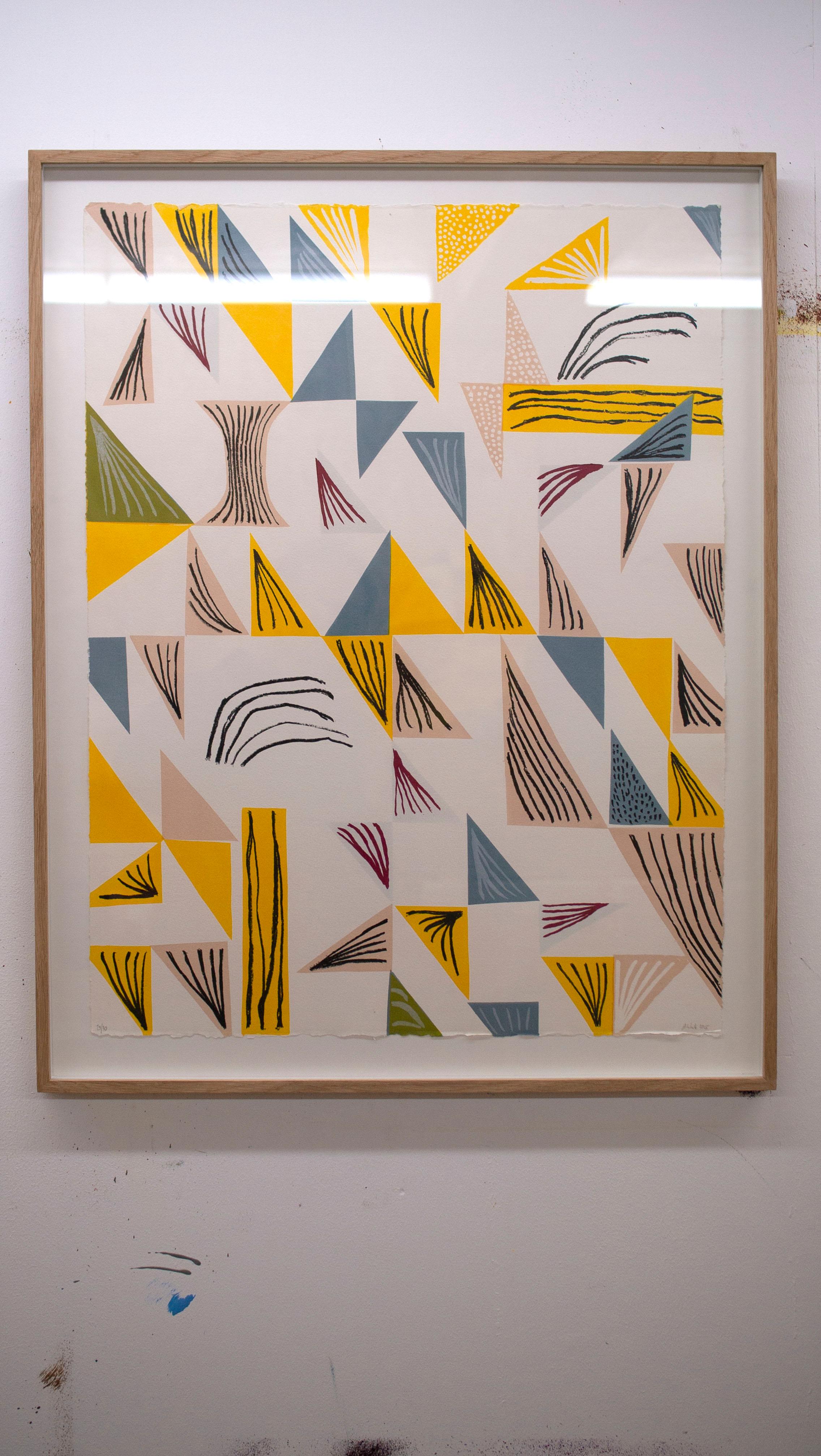 Geometric Abstraction #1 - Print by Anthony White