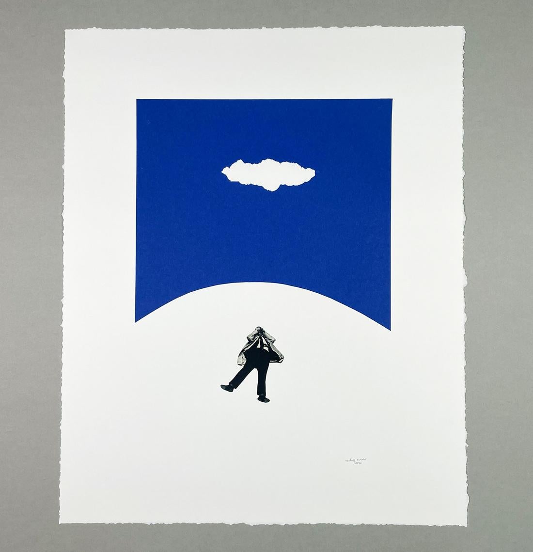 Wolken-SPOTTER – Mixed Media Art von Anthony Zinonos