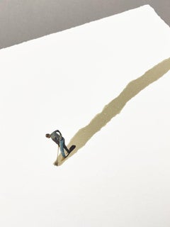 Peinture de neige de chasse