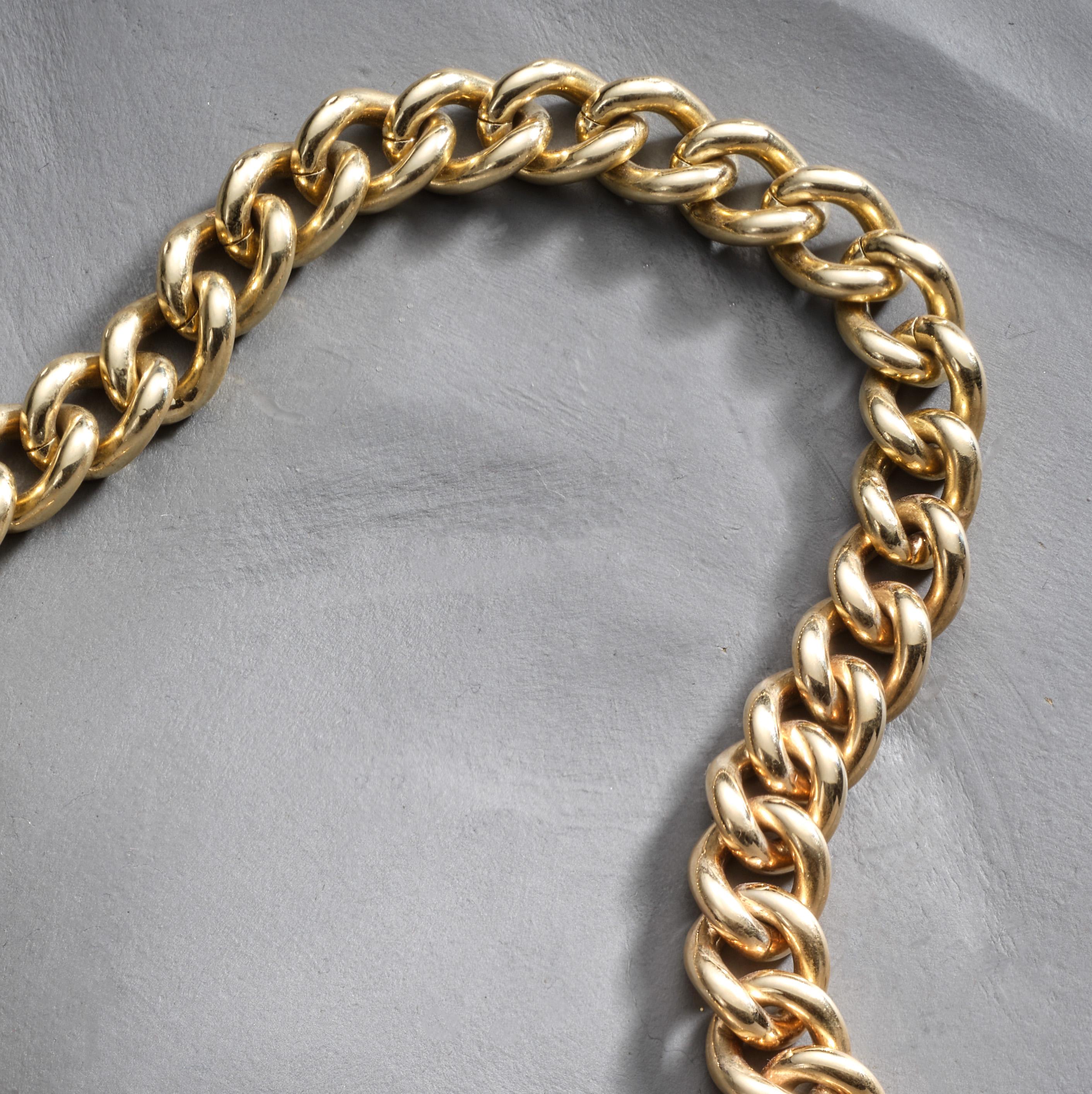 Vittoriano Anthony's Temptation - Collana o bracciale con serpente in oro 9ct e granato in vendita