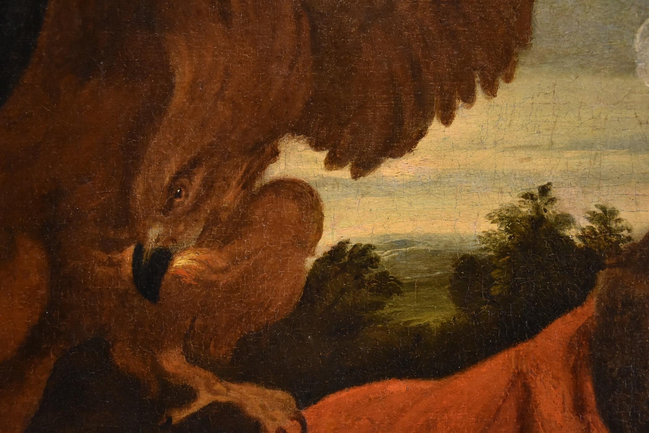 Júpiter Antíope Pintura mitológica Van Dyck Siglo XVII / XVIII Óleo sobre lienzo Arte en venta 8