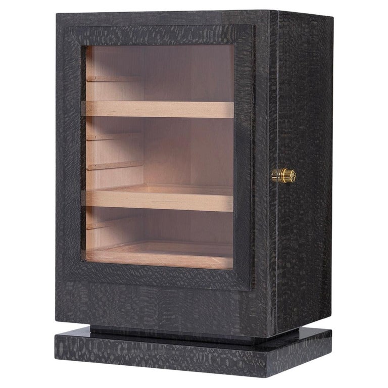 Anthracite Carbalho Humidor For Sale at 1stDibs