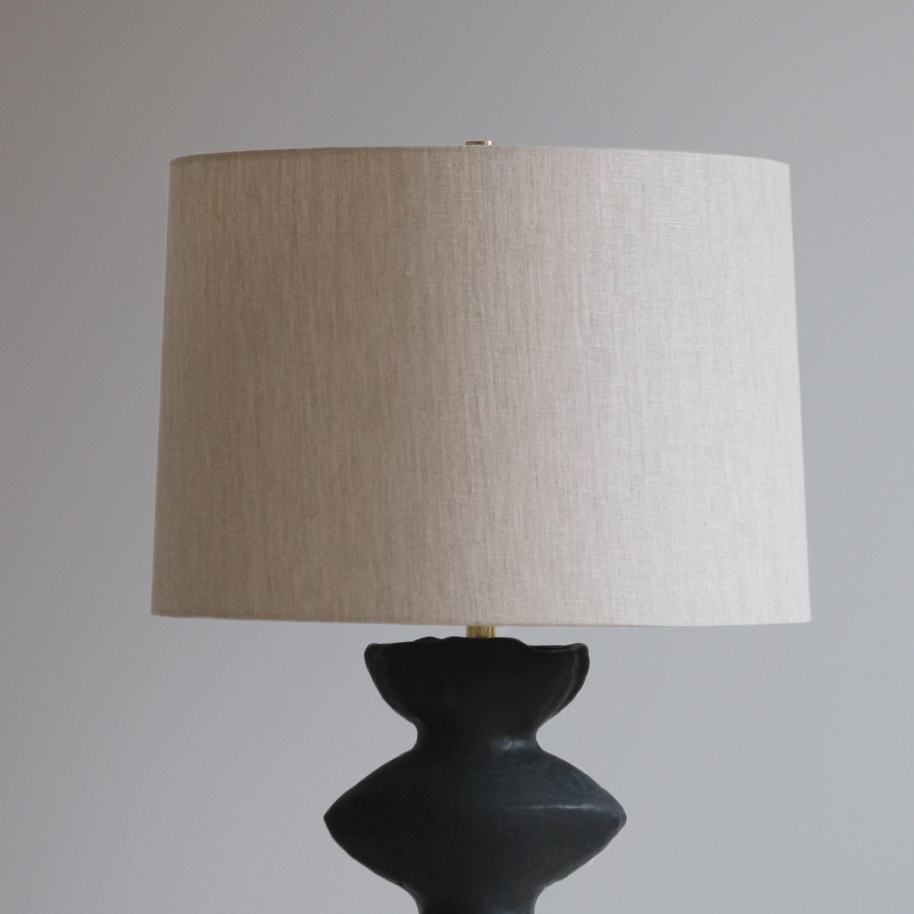 Post-Modern Anthracite Cicero 26 Table Lamp by  Danny Kaplan Studio For Sale