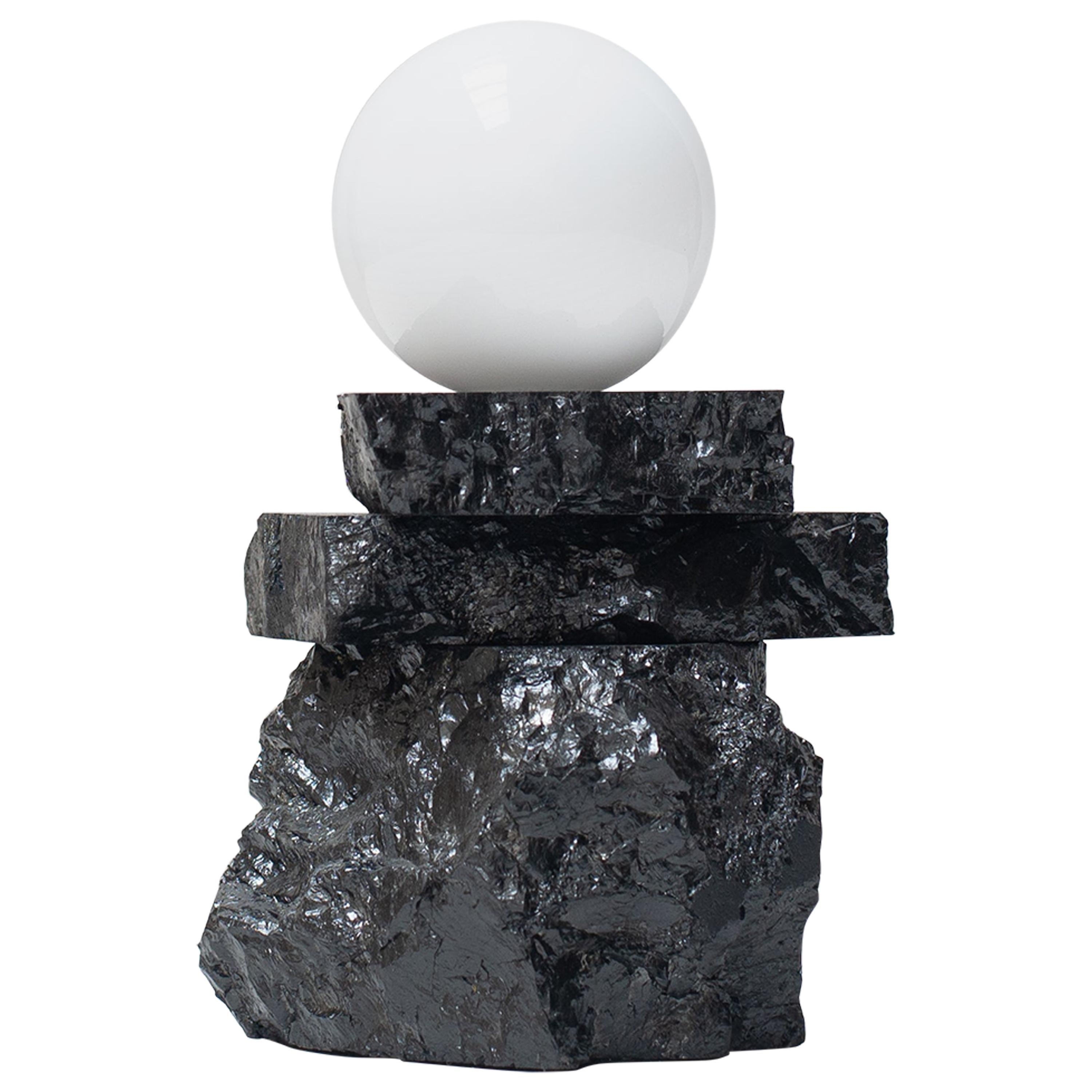 Anthracite Coal Table Light Contemporary Light