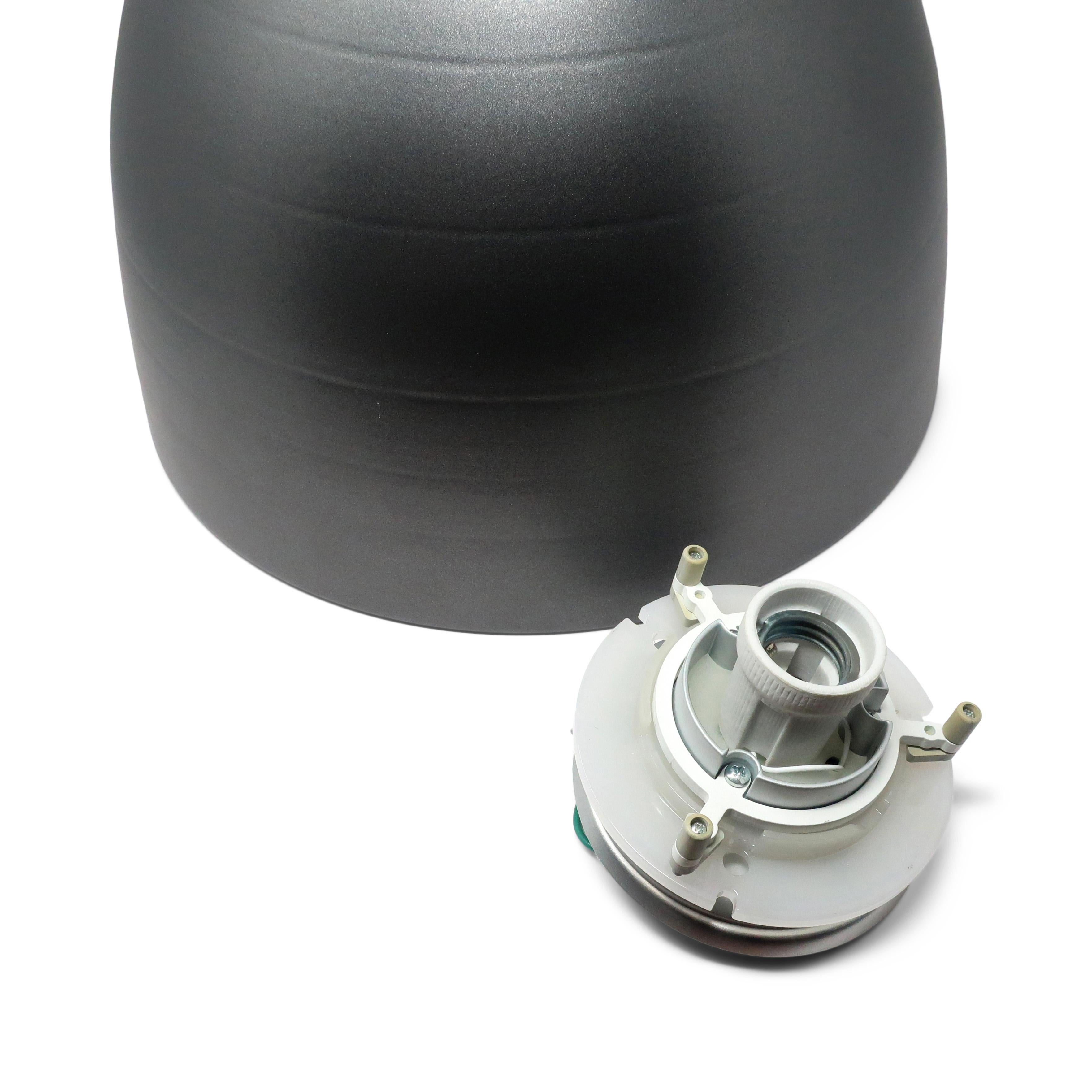 Anthracite Grey Nur Ceiling Lamp by Ernesto Gismondi for Artemide For Sale 1