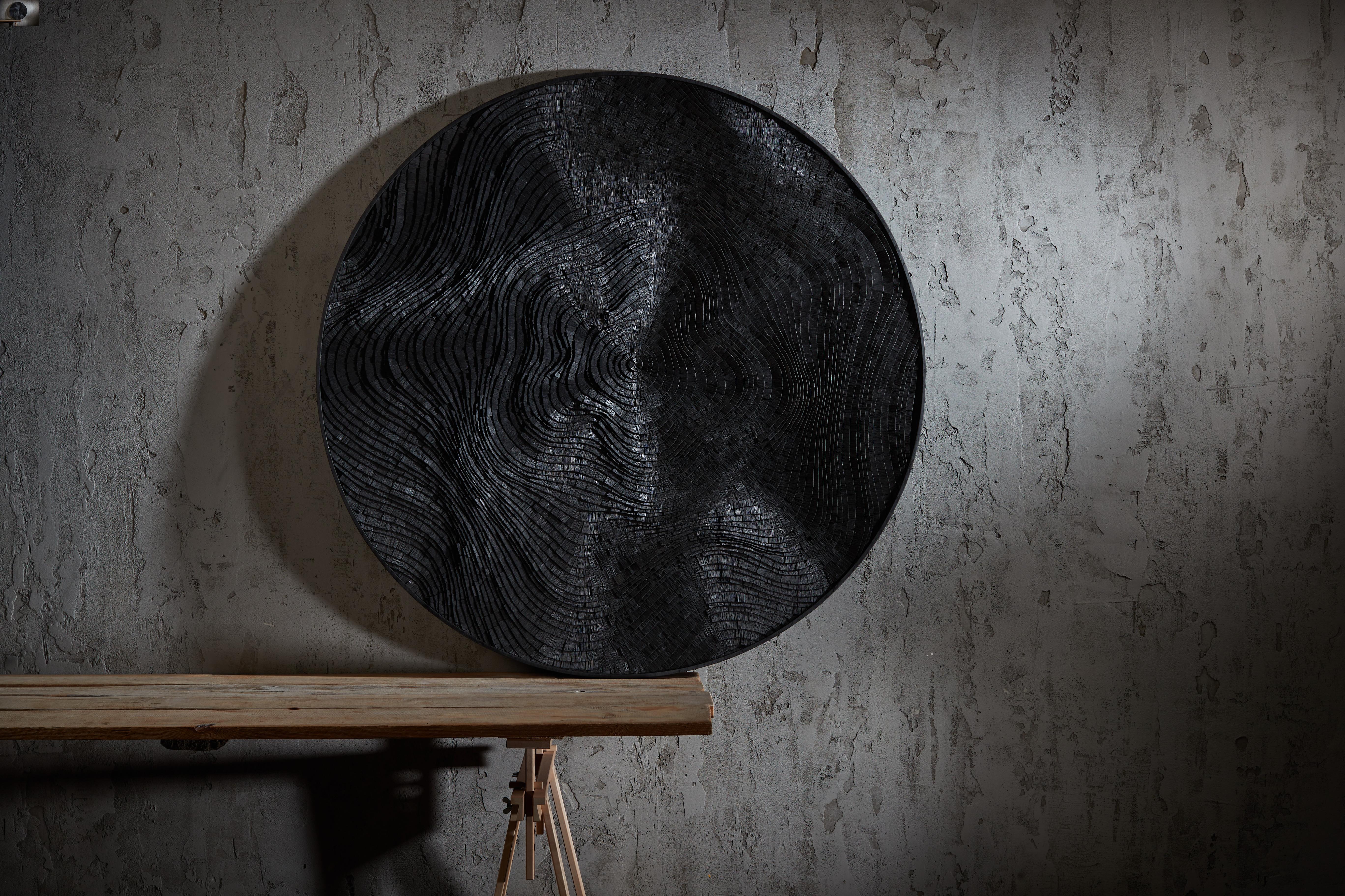 Other Anthracite Kolo Wall Decoration by TOR-Design For Sale