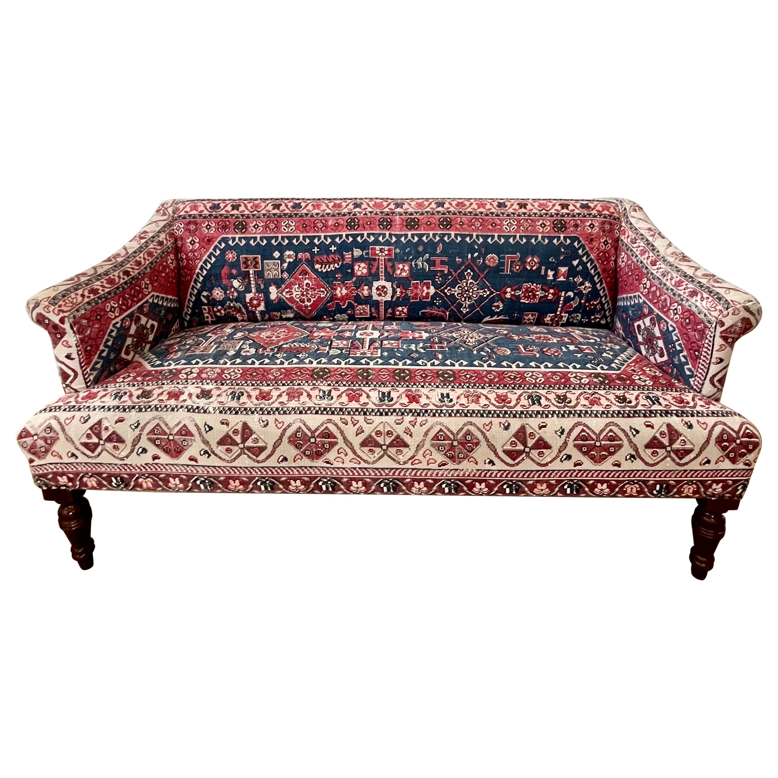 Anthropologie Kilim Style Sofa