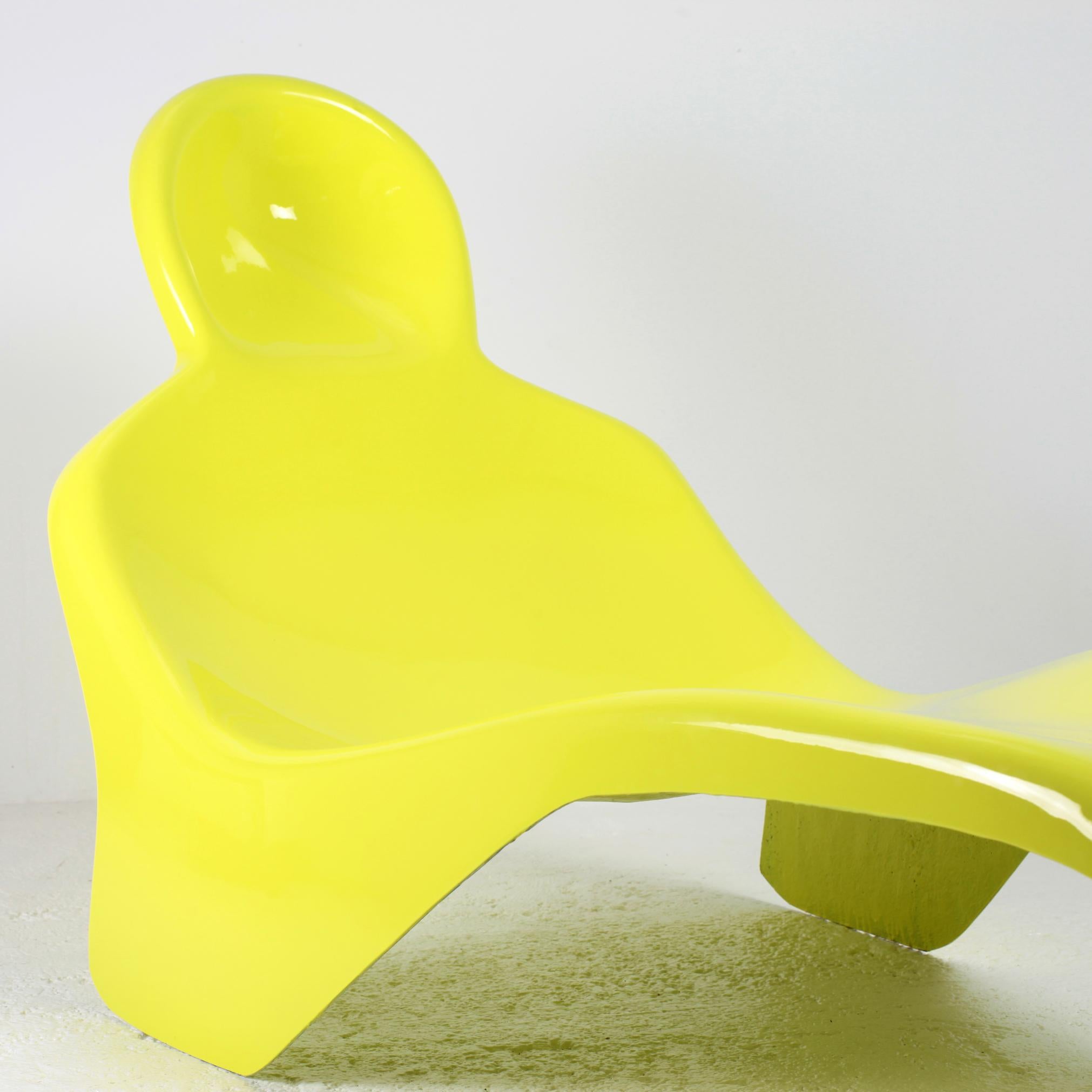 Anthropomorphic Chaise Longue by Luigi Colani 1967 5