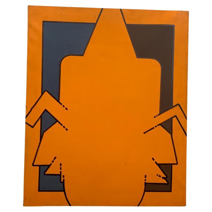 Anthropomorphes Element von Renato Volpini, 1968