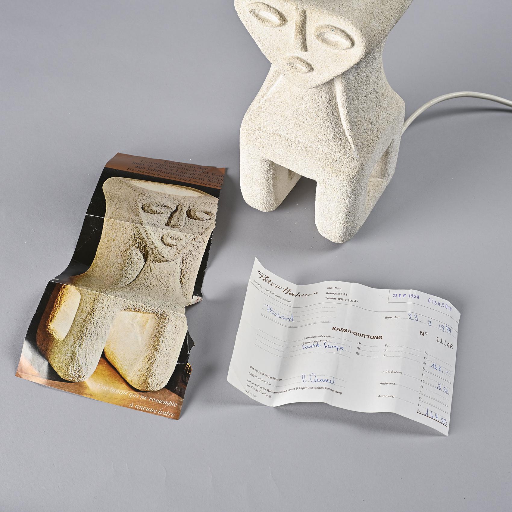 Anthropomorphic lamp by Albert Tormos, circa 1974 For Sale 3