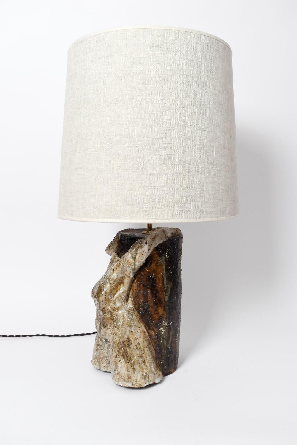 Portuguese Anthropomorphic lamp representing a woman extending, 2022.