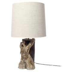 Anthropomorphic lamp representing a woman extending, 2022.