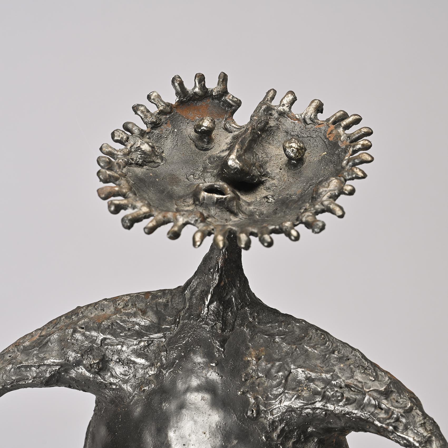 Ferro Scultura antropomorfa di Michel Anasse, Francia, circa 1965 in vendita