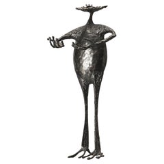 Escultura antropomorfa de Michel Anasse, Francia, hacia 1965