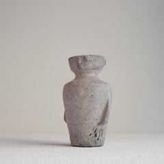 Anthropomorphic Stoneware Vase in the Style of Jacques Pouchain 1950s