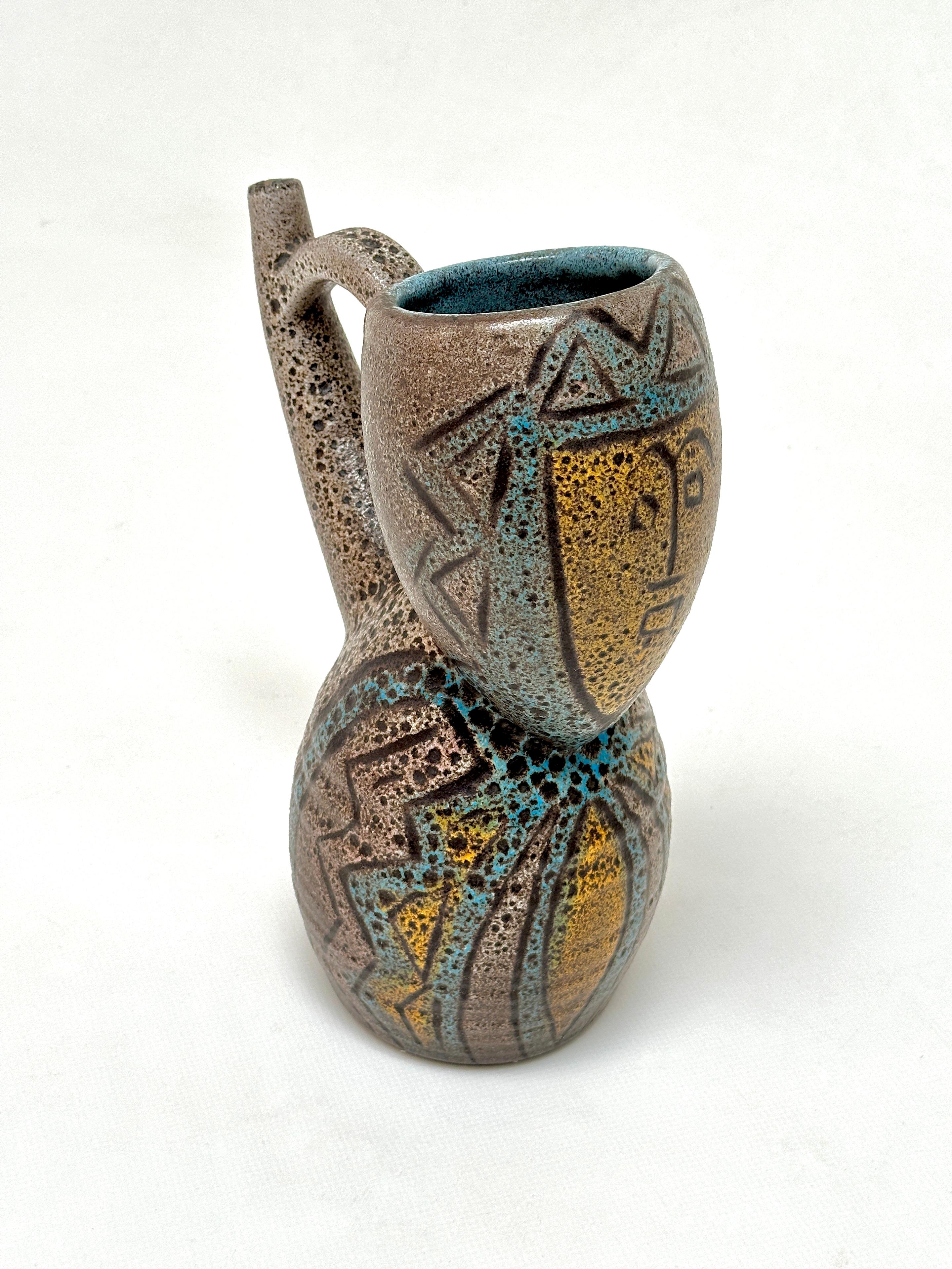 Vaso antropomorfo, Accolay, Francia 1960 ca. in vendita 3