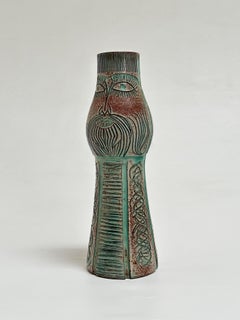 Mid-Century Modern Anthropomorphic Vase by Accolay Pottery, 1960