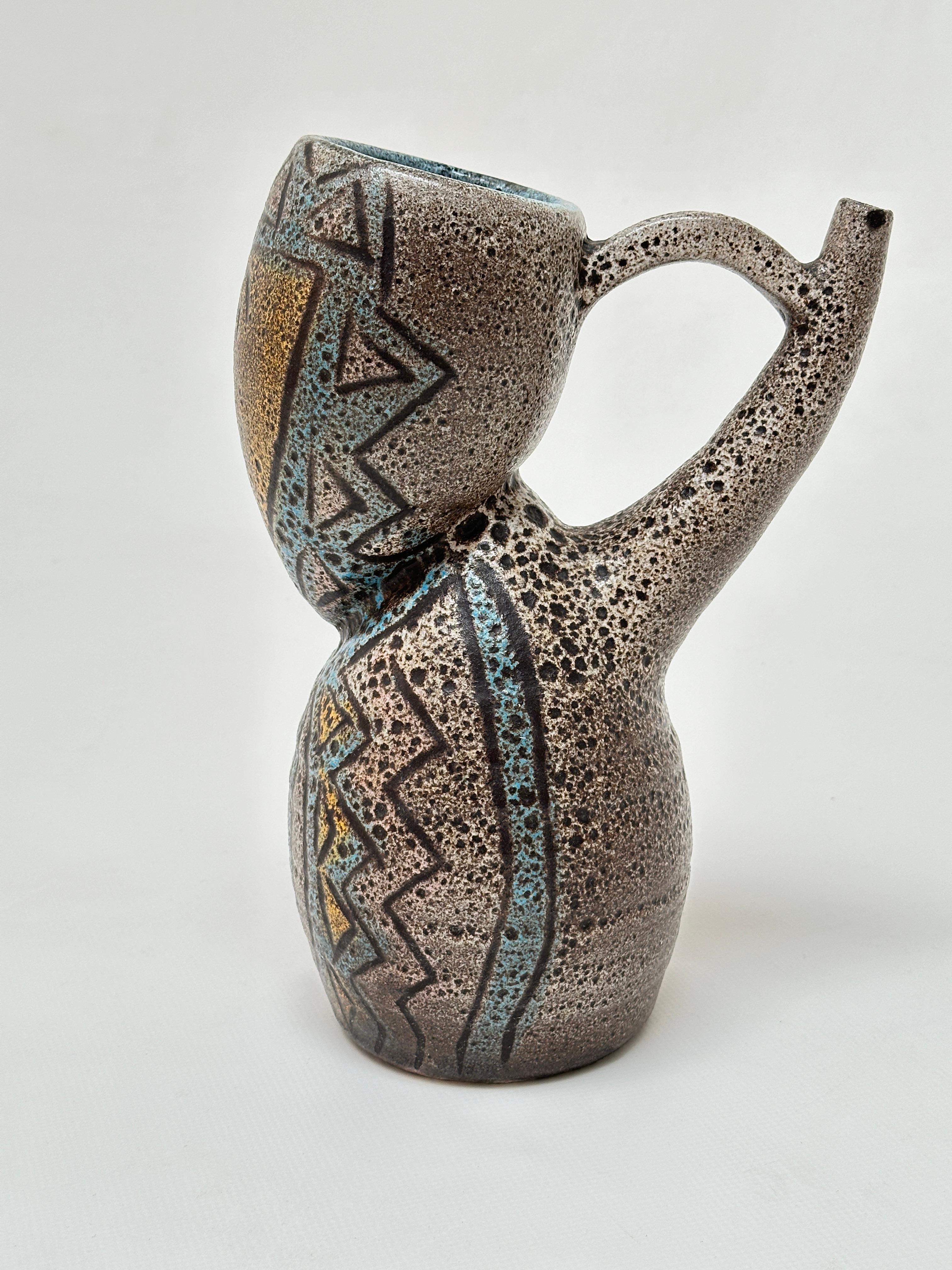 Precolombiano Vaso antropomorfo, Accolay, Francia 1960 ca. in vendita