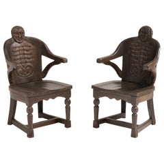 Anthropomorphism Chairs by J.B. Vansciver Co