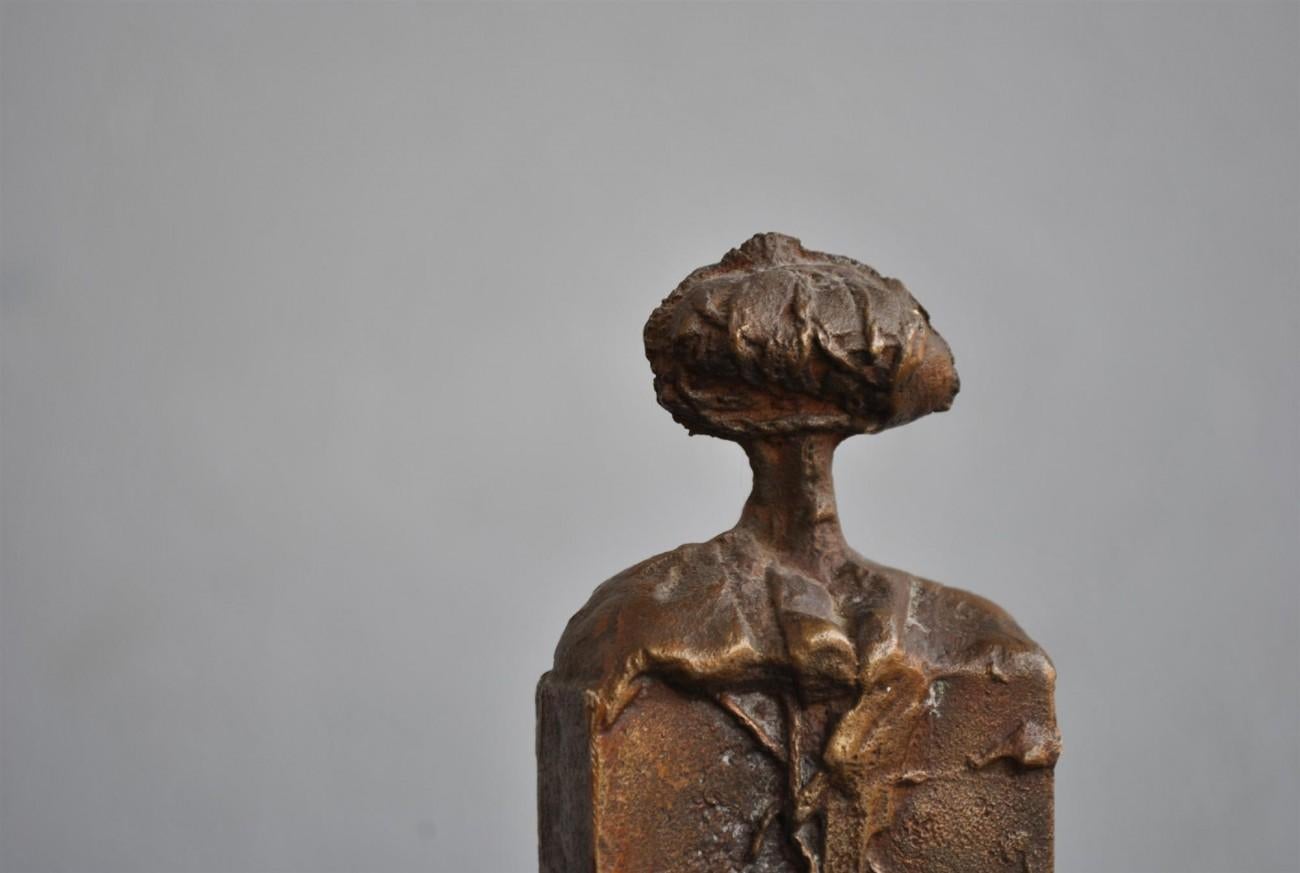 French Anthropomorphous Bronze of Sebastiano Fini For Sale