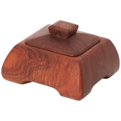 Anthroposophic Casket Walnut, 1940s