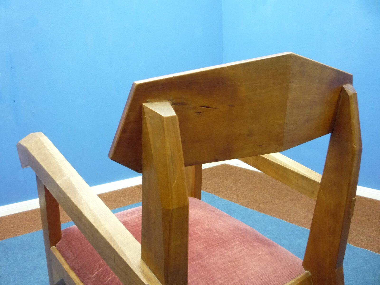 Anthroposophical Chair by Siegfried Pütz Germany 1920s For Sale 5