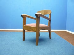 Anthroposophical Chair by Siegfried Pütz Germany 1920s