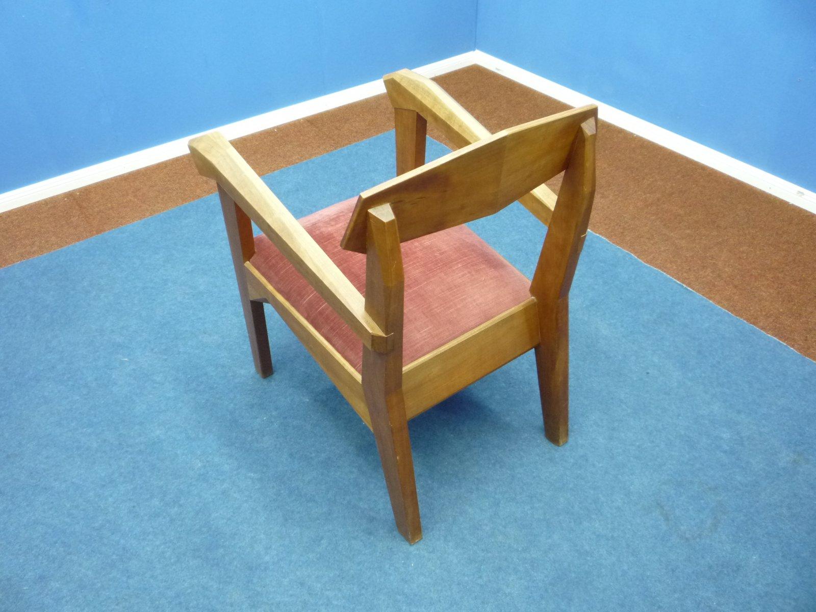Early 20th Century Anthroposophical Chair by Siegfried Pütz Germany 1920s For Sale