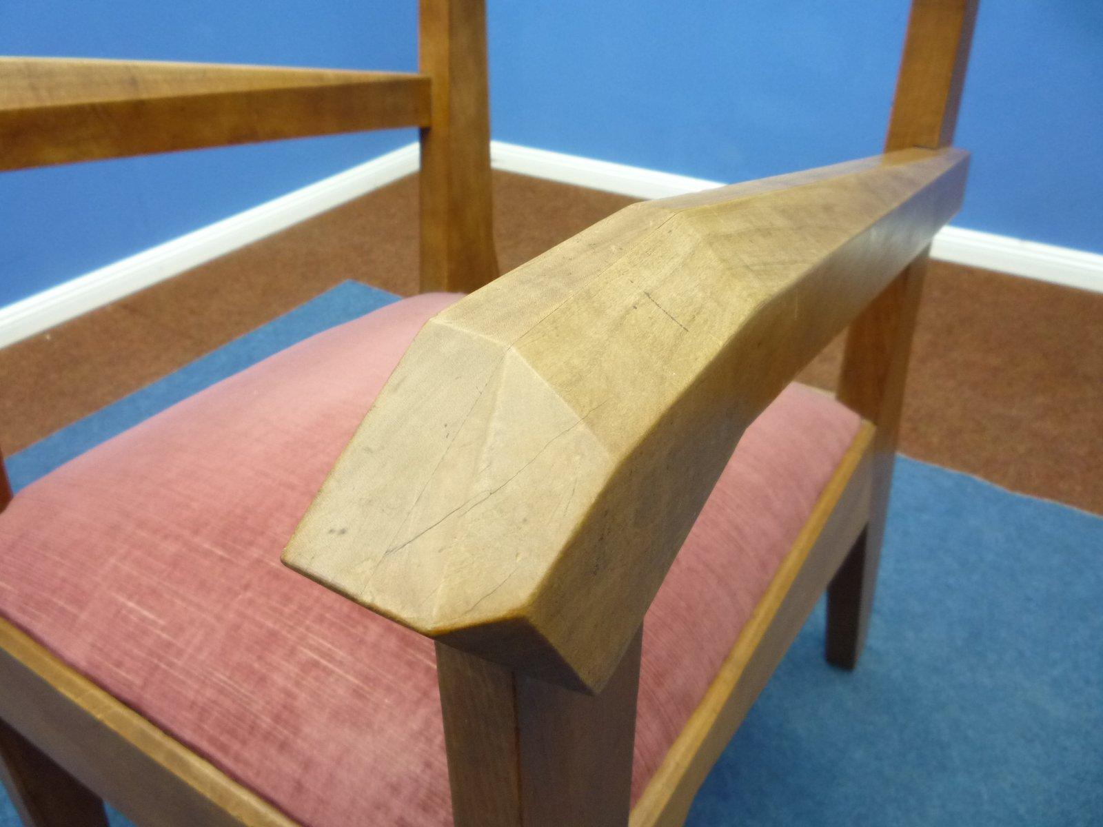 Anthroposophical Chair by Siegfried Pütz Germany 1920s For Sale 1