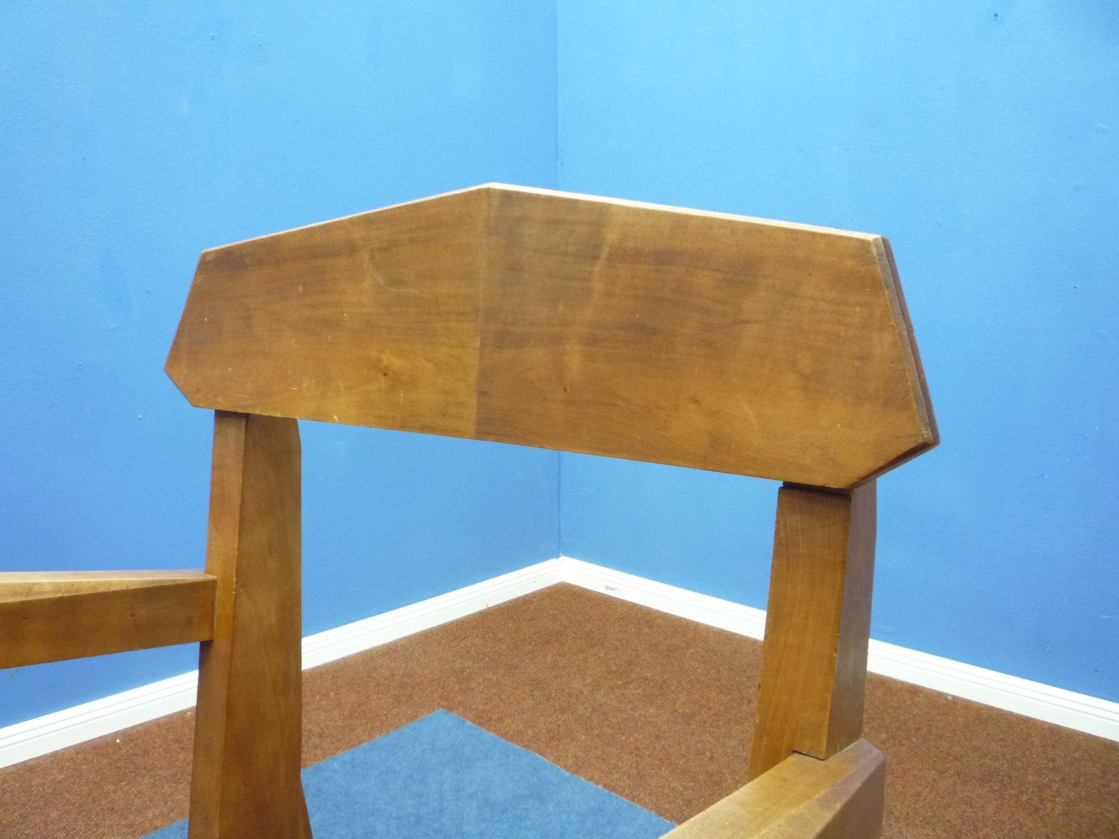 Anthroposophical Chair by Siegfried Pütz Germany 1920s For Sale 3