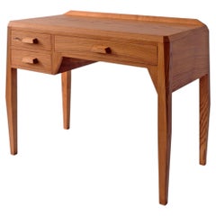 Anthroposophical Desk Designed By Felix Kayser, Hand Crafted Ash Wood, ca. 1930