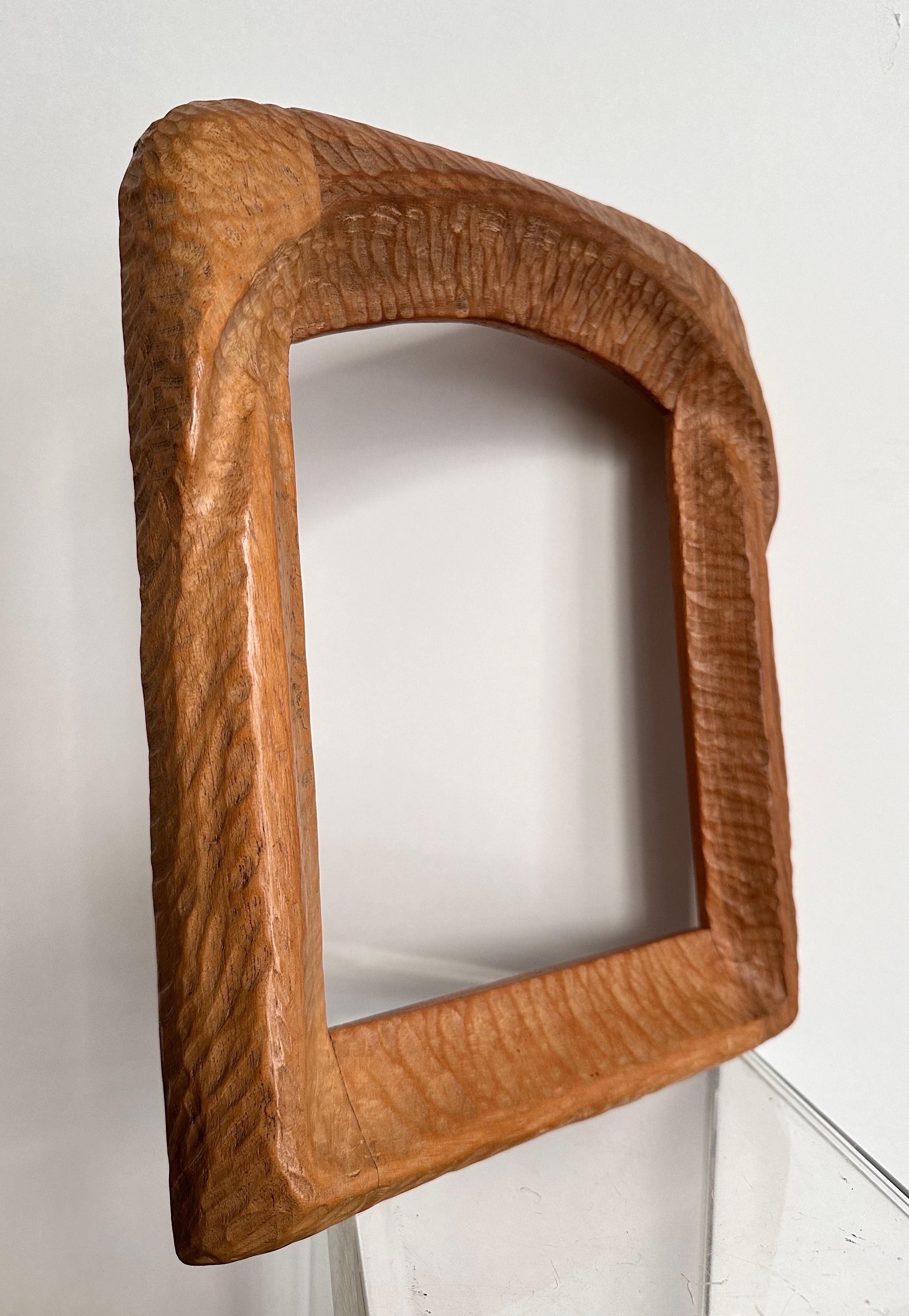 Anthroposophical Frame, 1940s, Rudolf Steiner, Dornach Design In Good Condition For Sale In PARIS, FR