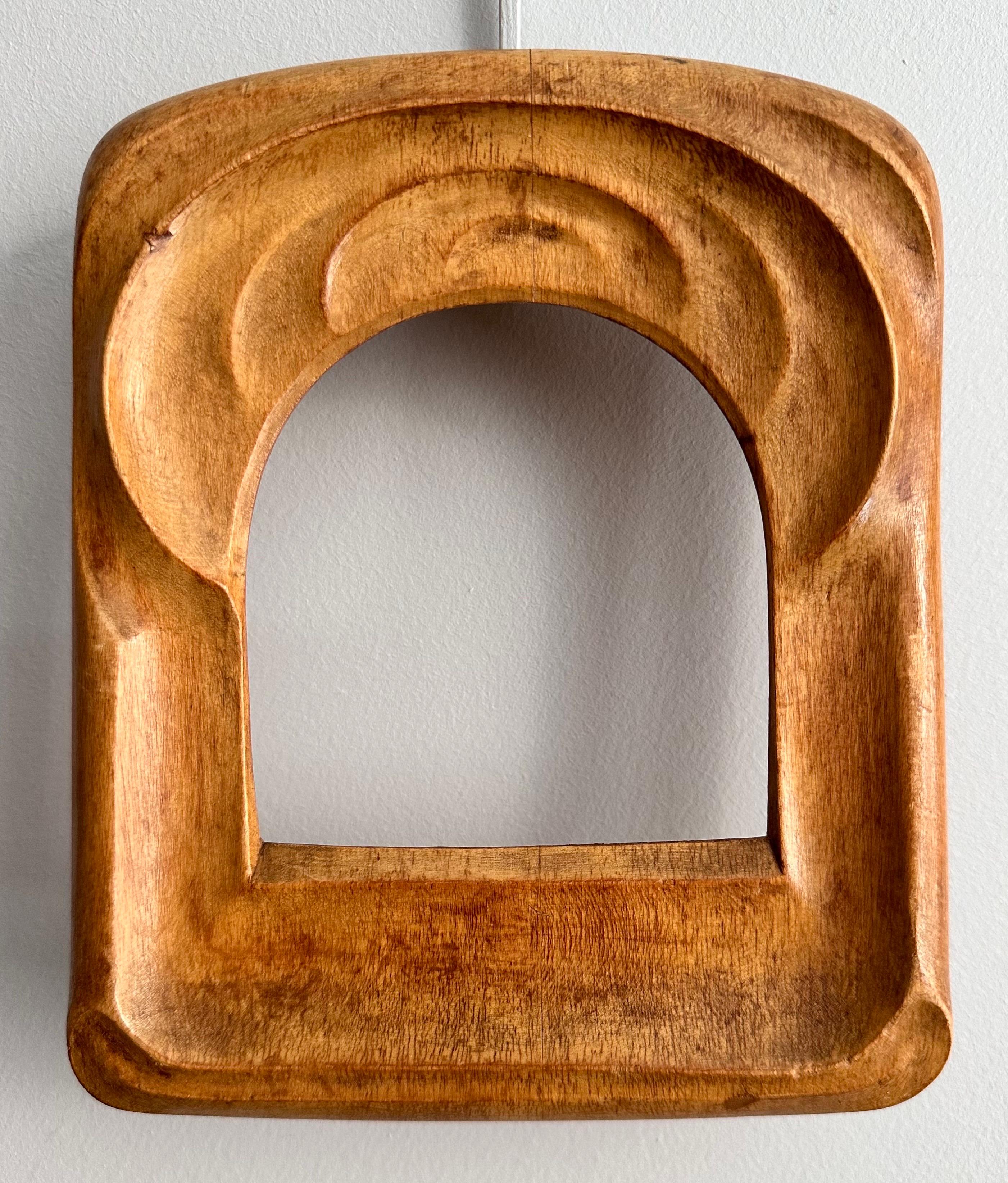 Anthroposophical Frame, Monogrammed, 1920-30s, Rufolf Steiner, Dornach Design. For Sale 3