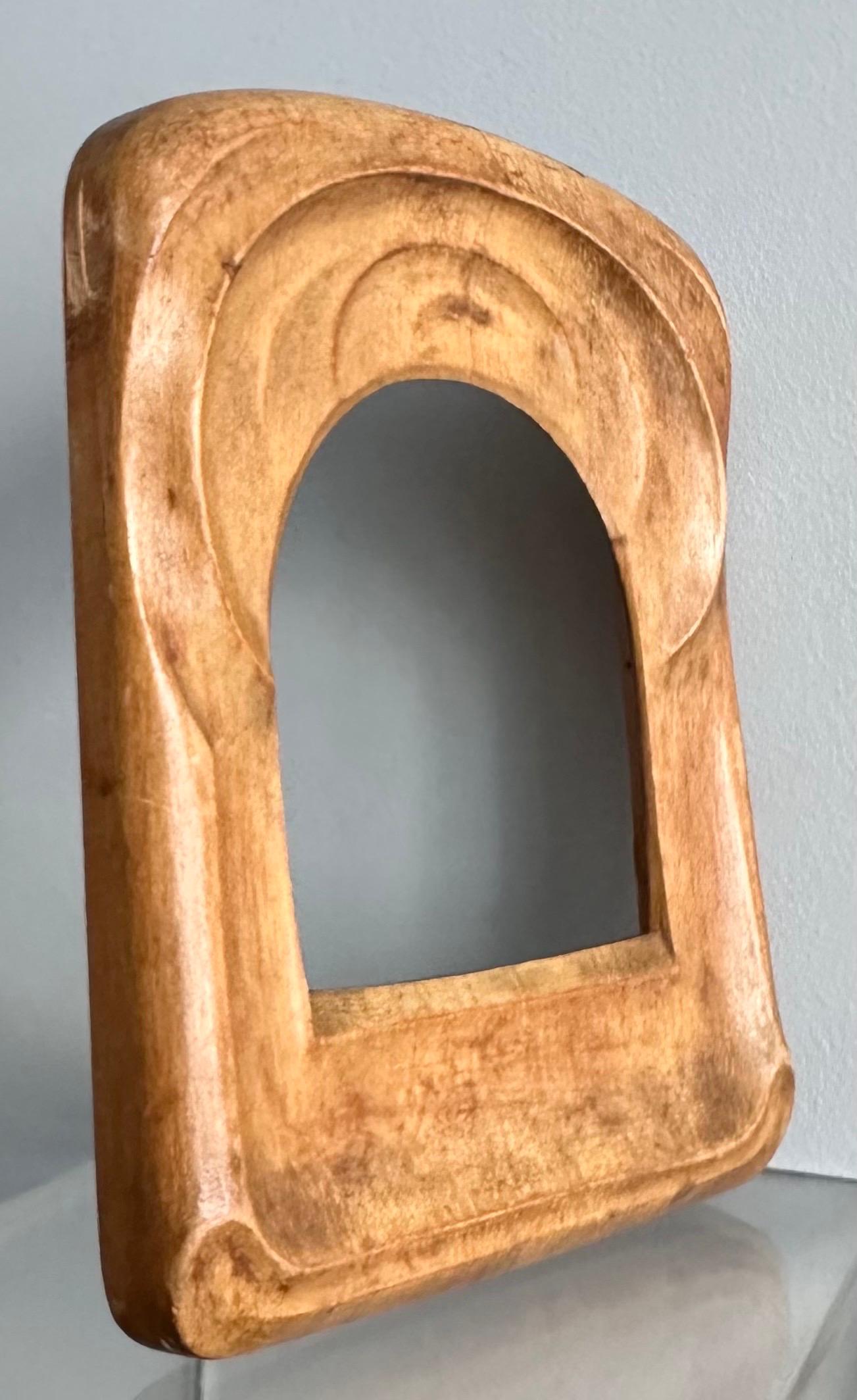 Anthroposophical Frame, Monogrammed, 1920-30s, Rufolf Steiner, Dornach Design. In Fair Condition For Sale In PARIS, FR