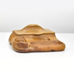 Anthroposophical Rudolf Steiner School Desk Organizer Smokers Stand 1920s