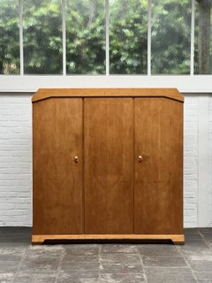 Anthroposophical Wardrobe, Dornach Design, attr. Felix Kayser, 20th Century