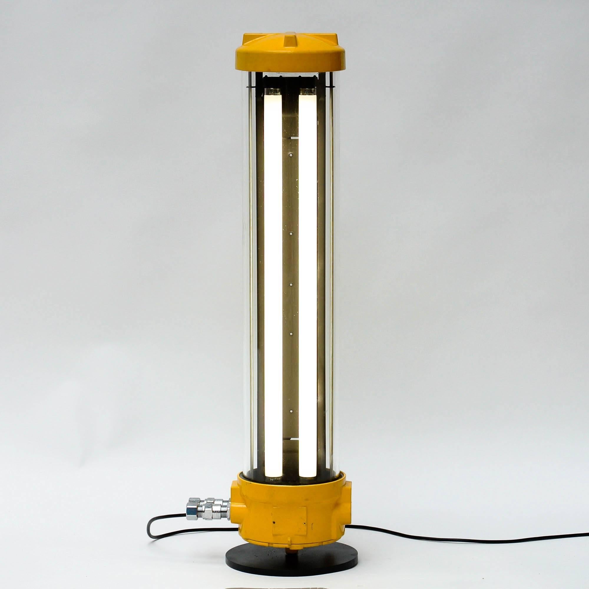 Anti-Deflagration Fluorescent Lamp Fully Restored, circa 1970 3