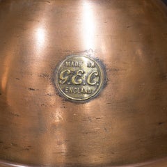 AntiAntique English General Electric Company Copper Pendant, c.1930