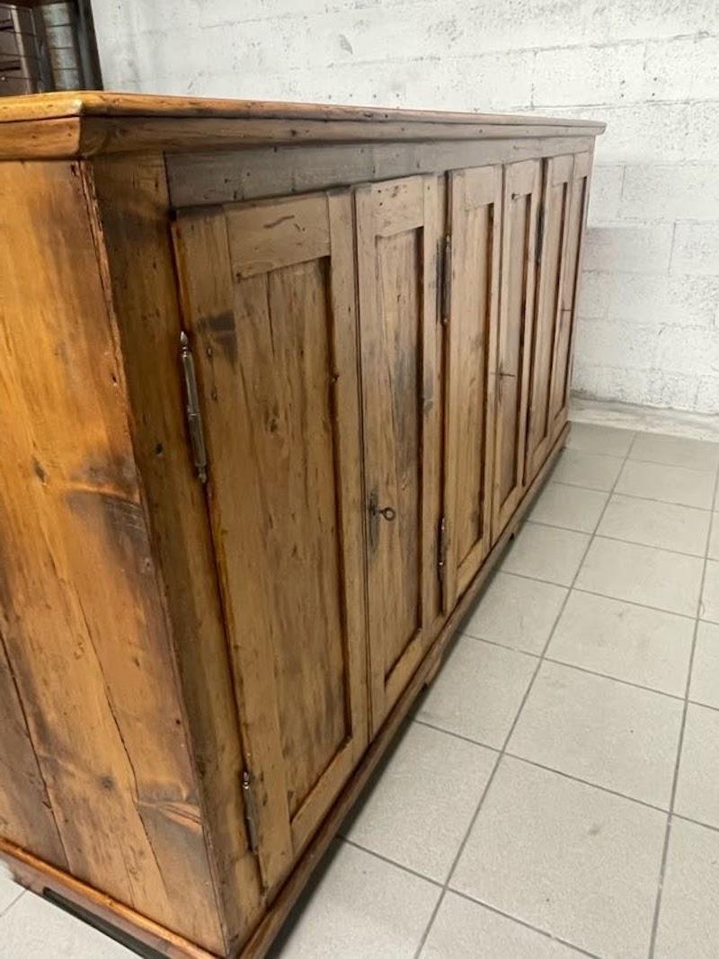 Antique rustic sideboard from the first half of the 1900s For Sale 7