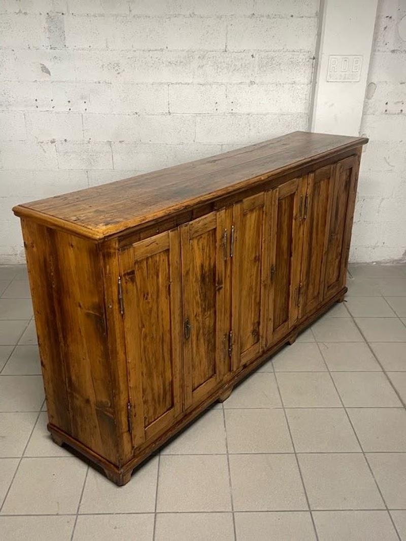 Antique rustic sideboard from the first half of the 1900s For Sale 2