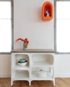 Antica Kitchen Stand and Shelf by Curvy World Studio